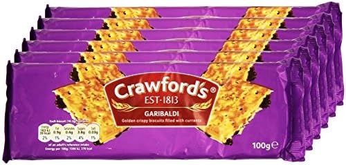Crawford's Garibaldi Biscuits, 3.52 Ounce (Pack of 6)