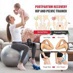 Thigh Trainer for Women, 15-70lb Adjustable Resistance Inner Thigh Exerciser with Resistance Band, Kegel Exercise Equipment for Pelvic Floor Muscle Repair, Yoga & Weight Loss at Home Gym