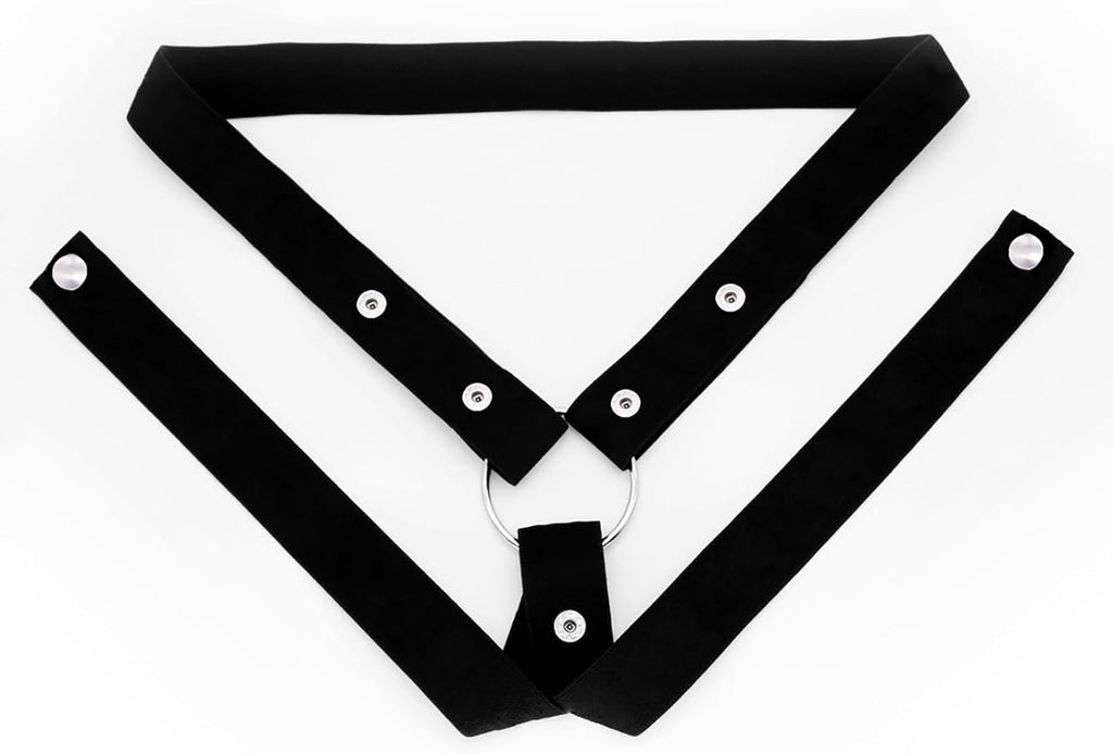 Chastity Belt Male Sissy Belts Chasity Device Anti-Off Auxiliary Chastity Strap Cage Sex Furniture Toys for Men (Black Three-Way Belt)