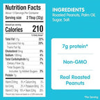 SKIPPY Natural Creamy 1/3 Less Sodium & Sugar Peanut Butter Spread, 15 oz Jars (Pack of 12)– Gluten-Free, 7g Protein per Serving
