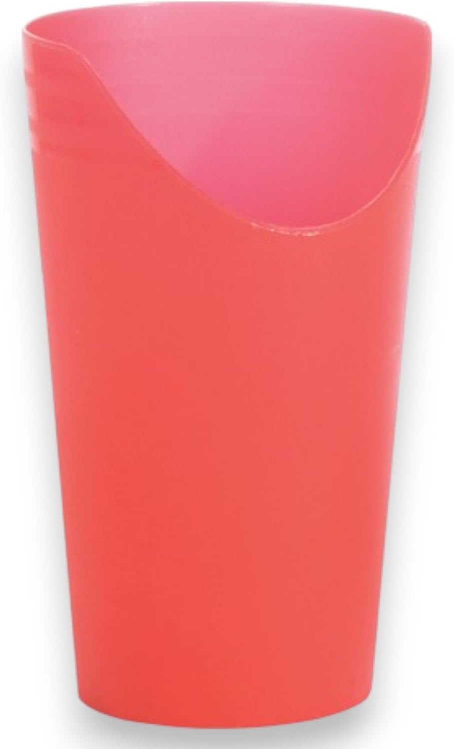 Essential Medical Supply Power of Red Adaptive Reusable Nose Cut Out Cup for Easier Drinking - Nosey Style Cup for Seniors and Adults