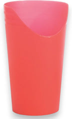 Essential Medical Supply Power of Red Adaptive Reusable Nose Cut Out Cup for Easier Drinking - Nosey Style Cup for Seniors and Adults
