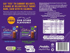 Cadbury Delights Soft Nougat Orange & Caramel Bars, Chewy Nougat Bars With Orange & Caramel, Multipack of 5 x 22 g (Pack of 1)