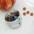 Venice Italy Gondolas Canals Pill Case Trinket Gift Box