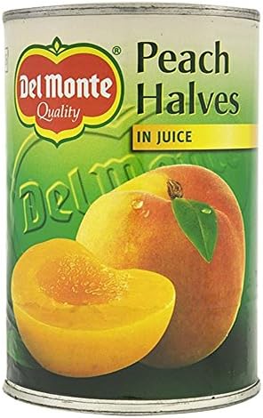 Del Monte Peach Halves in Juice (415g) - Pack of 2