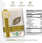 Pride Of India Natural Bay Leaf Whole- 1 oz (29 gm) Resealable Pouch- Certified Pure & Premium Quality Whole Spice - Best used in Soups, Meats, Fish, Tacos etc- Offers Best Value for Money