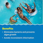 In The Swim 1 Inch Stabilized Chlorine Tablets for Sanitizing Swimming Pools - Fast Dissolving - 90% Available Chlorine - Tri-Chlor - 25 Pounds