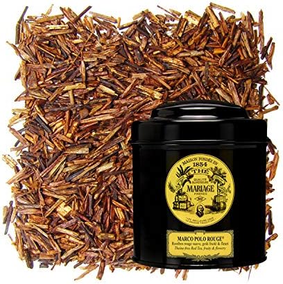 Mariage Freres. Marco Polo Rouge 100g Loose Tea in a Tin Caddy (1 Pack) USA