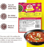 MTR - Minute Meals: Palak Paneer - Spiced Spinach Gravy with Cottage Cheese - Tasty Indian Meal with No Added Preservatives - A Quick Meal Suitable for Vegetarians, Ready in Minutes! (Pack of 6)