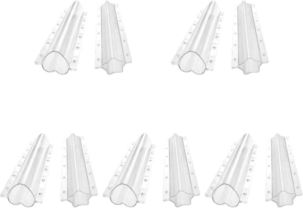 Yardwe Cucumber Shaping Molds, 10PCS Plastic Fruit Mold Garden Vegetable Forming Mold Fruit Shaping Molds Tool (Star+Heart)