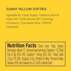 Softies and Crunchies Sprinkles by Supernatural (Sunny Yellow), Made in USA, No Artificial Dyes, Soy Free, Gluten Free, Vegan, 3oz