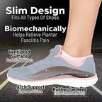 FootMatters 3/4 Slim Orthotic Inserts – for Plantar Fasciitis Pain Relief –Insoles for Women and Men with Arch Support & Heel Cup - US Men 7-8.5 Women 8-9.5