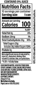 Pepsi Wild Cherry Cola Soda Pop Mini Cans, 7.5 Ounce Mini Cans (10 Pack) (Packaging May Vary)