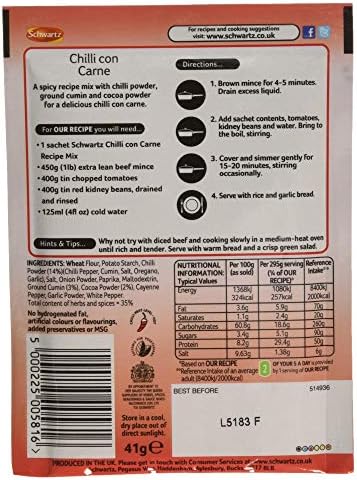 Schwartz Chilli Con Carne Mix 41g