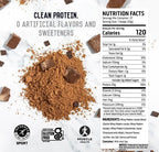 Ascent 100% Whey Protein Powder - Post Workout Whey Protein Isolate, Zero Artificial Flavors & Sweeteners, Gluten Free, 5.5g BCAA, 2.6g Leucine, Essential Amino Acids, Chocolate 2 lb