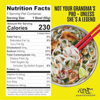 Snapdragon Chicken Pho Instant Noodle Bowl Six Pack, Rich Chicken Flavored Broth with Rice Noodles, Gluten Free, No Artificial Flavors, 6 2.1oz Bowls