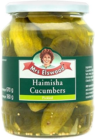 Mrs Elswood Haimisha Cucumbers (670g) - Pack of 6