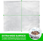Stock Your Home Aluminum Foil Sheets, 200 Count, 15' Extra Wide Heavy Duty, Pop Up Foil Sheets for Restaurant, Deli, Home Use