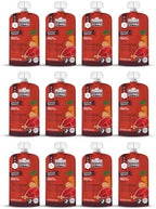 Li’l Hala Baby Food Pouches – 18 Total (Beef Shawarma & Variety Pack) – Grass-Fed Beef & Free-Range Chicken with Organic Veggies – Protein & Healthy Fats – 6+ Months
