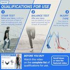 iWALK3.0 – The Original Hands Free Knee Crutch - Alternative to Crutches and Knee Scooters - iWALK Replaces Crutches for Adults - Peg Leg Crutch For Lower Leg Injuries - See All Qualifications for Use - Not for Elderly or Balance Impaired