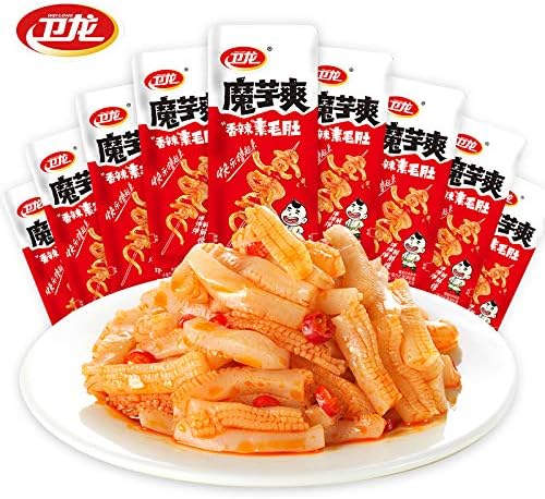 Wei Long Konjac snacks, 20 Sachets / 360g (Spicy)