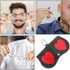 Didiseaon Cartoon Sunglasses Storage Pouch Case Design Portable Eyeglass Sleeve Protective Bag for Outdoor Use