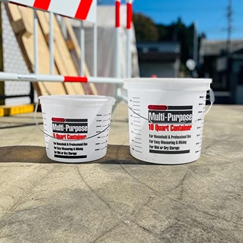 Leaktite 10Q12NM0012 10 Qt Multi-Purpose Pail W/Reinforced Rim, 10Qt