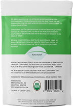 Immortalitea Gynostemma Tea USDA Organic Jiaogulan Loose Leaf Tea | Naturally Sweet Adaptogen | AMPK Metabolic Activator | Caffeine-Free Herbal Tea 3.52 oz
