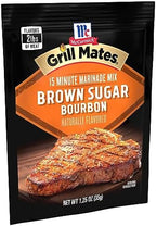McCormick Grill Mates Brown Sugar Bourbon Marinade, 1.25 oz (Pack of 12)
