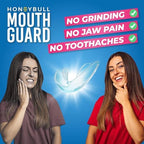 HONEYBULL Anti Grinding Night Guard Set, Custom Molded Mouth Guards for Teeth Grinding, 2 Thicknesses for Light & Heavy Bruxism, Comfortable Fit (6 Pack Mixed)