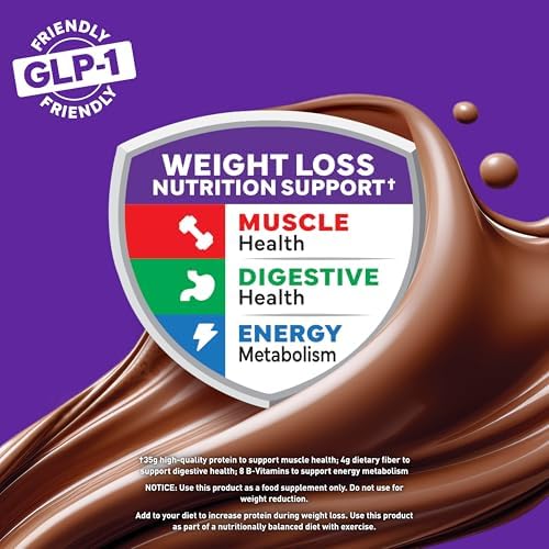BOOST Advanced Nutritional Protein Shake, Weight Loss Nutrition Support*, 35g High Protein GLP-1 Friendly Shake, Ready to Drink - Rich Chocolate, 12-11 FL OZ (325 mL) Cartons