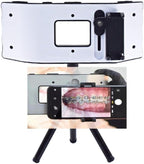 Mobile Dental Photography Light, Dental Photography Filling Light with 20 LED Lights Dental Photography Aid 6000-6500K Adjustable