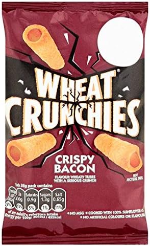 Wheat Crunchies Crispy Bacon 36g x 30 bags (Bulk Buy)