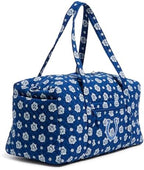 Vera Bradley Women's Cotton NFL Large Travel Duffel Bag (Multiple Teams Available)