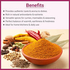 Jalpur Millers Spice Combo Pack - Turmeric Powder 100g - Cumin Powder 100g - Coriander Powder 100g (3 Pack)