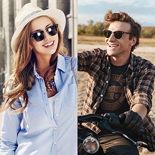 2 Pack Sunglasses Readers for Men Women Vintage Full Lens Reading Sunglasses Outdoor Magnifying Glasses NON BIFOCAL 1.5x