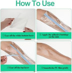 25 Pcs Adhesive Waterproof Bandages 10x12 inch Water Proof Bandages Surgery Incisions Protector, Second Skin Tattoo Cover Stretch Transparent Film Dressing Waterproof Medical Tape for Shower Swimming