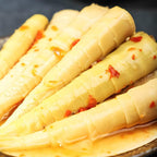 Hand Peeled Bamboo Shoots 500g/pack, Chinese Bamboo Shoot, Ready-to-eat Food, Pickled Pepper Crispy Bamboo Shoots, Fresh Mountain Pepper Bamboo Shoots, Spicy Snacks, Pickled Vegetables (2 pack)