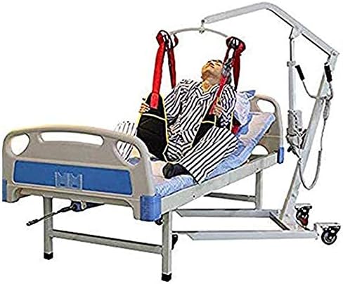 Patient Transfer Belt Lift Sling Reusable Patient Sheet Double Sided Nylon Fabric Load 507 Lbs for Hip Waist Supports Thigh Lifters,Black