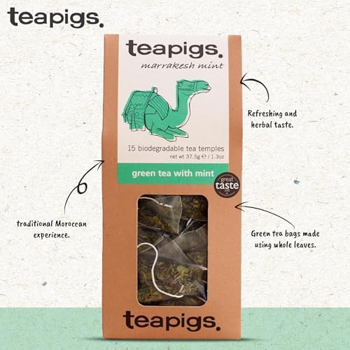 Teapigs Green Tea with Mint 15 Temples