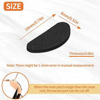 SooGree 20Pairs Soft Foam Nose Pads, 1.5MM Thick Cushion Self Adhesive Glasses Nose Pads Anti-Slip Nose Pieces Grips for Eyeglasses Sunglasses Reading Glasses, Comfortable Replacement Stick On Nosepad