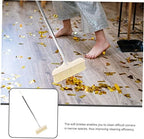 DOITOOL Indoor Kitchen Broom Soft Bristle Floor Sweeper Foldable Broom for Camping Home Use
