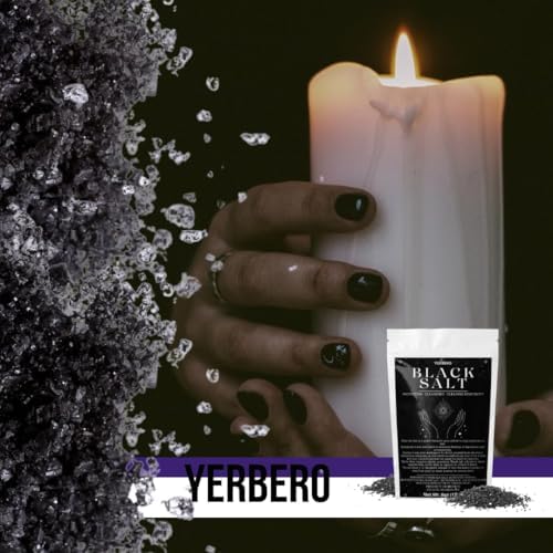 Yerbero - Black Salt for Protection 2oz (56g) - Sal Negra - Essential Wiccan & Witchcraft Supplies for Rituals, Spells, and Purification - Premium Sal Negra for Brujeria, Spiritual Cleansing.