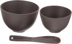 FRCOLOR Wax Melting Bowl Set Face Mask Mixing Bowl Mask Spatula Silicone Tool for Spa Supplies Diy Beauty Tool