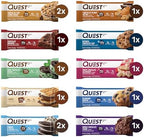 Quest Nutrition Ultimate Variety Pack Protein Bars, High Protein, Low Carb, Gluten Free, Keto Friendly, 12 Count