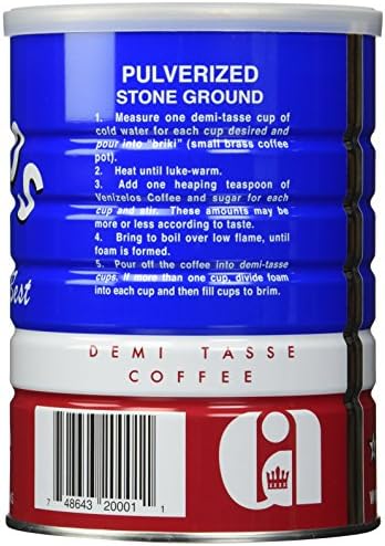 Venizelos Greek Style Ground Coffee, 454g