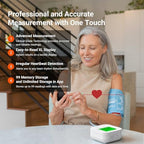 iHealth Track Smart Upper Arm Blood Pressure Monitor with Wide Range Cuff that fits Standard to Large Adult Arms, Bluetooth Compatible for iOS & Android Devices