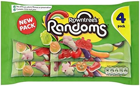 Rowntrees Random Bag 50G x 4