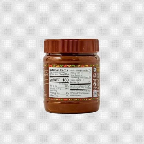 GOOD GOOD No Added Sugar Belgian Choco Hazel Spread - Chocolate Spread with Natural Sweeteners - Gluten Free - Vegetarian Friendly - 12oz / 350g (Pack of 2)
