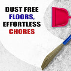 Cosynee Galla No Dust Floor Broom (Freedom from New Broom Dust- Busan), 2 Count